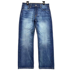 Levi's 569 Men's 32x30 Relaxed Loose Fit Straight Leg Denim Jeans Dark Wash